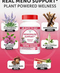 Lunakai Usa Made Natural Menopause Supplements For Women 13-In-1 Menopause Relief For Hot Flashes Night Sweats Sleep & Mood Support 60Ct