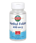 Kal 400 Mcg Methyl Folate Tablets, 90 Count
