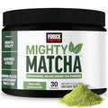 Force Factor Mighty Matcha Powder Premium Organic Matcha Green Tea Superfood To Support Calm Energy Focus Antioxidant Protection & Vitality Naturally Unflavored 30 Servings