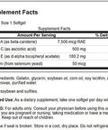 Swanson Vitamins A C E & Selenium (ACES) - Promotes Cellular Health & Immune Support - Supports Natural Defensive Nourishment - (60 Softgels) 2 Pack