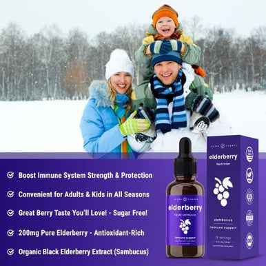 Nutrachamps Elderberry Syrup & Gummies Bundle