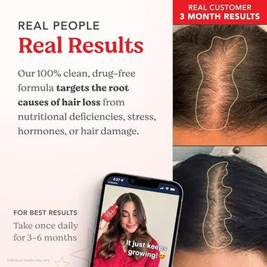 HAIRtamin Hair Vitamins with Biotin Vegan Capsules