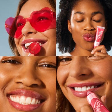 Lanolips Glossybalm Candy Bauble Ultra Hydrating Tinted Lip Gloss For Dry Chapped Lips Flavored Natural Lanolin Lip Balm With Lanolin Oil Vitamin E & Mica For Lip Care & Shine (0.35 Ounce)