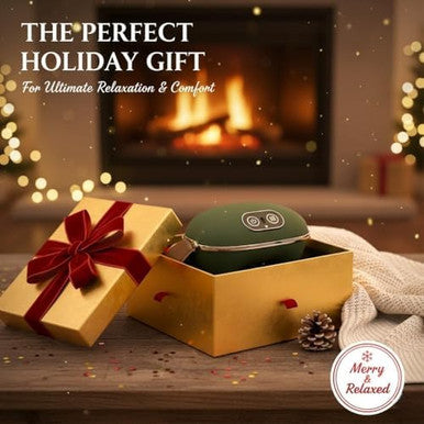 Dr.Bunordle Neck Massager With Finger Kneading Deep Tissue Neck & Shoulder Massager 4D Palm-Kneading Massage With Heat Wearable Strap Gentle Warmth For Stress & Tension Relief