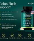 Etta Vita Colon Cleanse Glp-1 Supplement Weight Loss & Energy - Appetite Suppressant & Fat Burner For Women And Men With Berberine Yerba Mate Psyllium Husk Senna Leaf Lemon Black Garlic - Digestive Broom