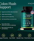Etta Vita Colon Cleanse Glp-1 Supplement Weight Loss & Energy - Appetite Suppressant & Fat Burner For Women And Men With Berberine Yerba Mate Psyllium Husk Senna Leaf Lemon Black Garlic - Digestive Broom