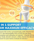 Vitamin D3 K2 10000 IU D3 and Akkermansia Muciniphila Probiotic 1 Billion TFU