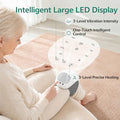 Comforlay Knee Massager For Relief 2026 Updated Edition 'Cordless Heated Knee Massager With Heating 'Vibration Modes Infrared Waves Led Screen & Adjustable Straps Ideal For Men Women
