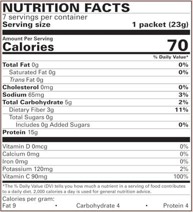 Bariatricpal 15G Protein Aspartame Fruit Drink Fruity Cranberry Grape (1Pack)