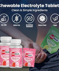 Saltstick Electrolyte Fastchews - 120 Count Watermelon Flavor - Electrolyte Tablets For Hydration Salt Tabs - 10 Count (Pack Of 12)