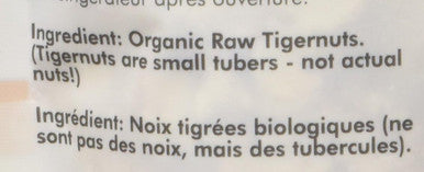 Ecoideas Organic Tigernuts, Sliced, 150g