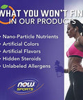 Now Foods Sports Nutrition Betaalanine Pure Powder 2000 Mg Muscular Endurance 500 Grams