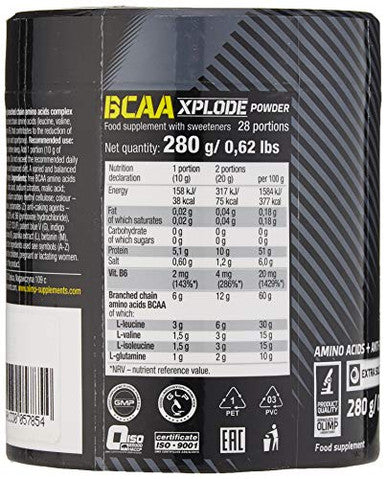 Olimp Sport Nutrition BCAA Xplode 280g Fruit Punch