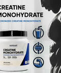 Nutricost Creatine Monohydrate Powder (2 Pack) 5G Per Serving 100 Servings 500G (17.9 Oz) Scoop Included