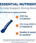 Citracal Petites Calcium Citrate with Vitamin D3 Bone Health Support Calcium Supplement for Ages 12+ 375 Count (Packaging May Vary)