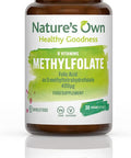 Natures Own Methylfolate Folic Acid 400ug 30 Capsule