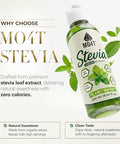 MO4T Liquid Stevia Drops ÃƒÆ’Ã†â€™Ãƒâ€šÃ‚Â¢ÃƒÆ’Ã‚Â¢ÃƒÂ¢Ã¢â€šÂ¬Ã…Â¡Ãƒâ€šÃ‚Â¬ÃƒÆ’Ã‚Â¢ÃƒÂ¢Ã¢â‚¬Å¡Ã‚Â¬Ãƒâ€¦Ã¢â‚¬Å“ Natural Sweetener with Zero Calories ÃƒÆ’Ã†â€™Ãƒâ€šÃ‚Â¢ÃƒÆ’Ã‚Â¢ÃƒÂ¢Ã¢â€šÂ¬Ã…Â¡Ãƒâ€šÃ‚Â¬ÃƒÆ’Ã‚Â¢ÃƒÂ¢Ã¢â‚¬Å¡Ã‚Â¬Ãƒâ€¦Ã¢â‚¬Å“ 3 Clean Ingredients ÃƒÆ’Ã†â€™Ãƒâ€šÃ‚Â¢ÃƒÆ’Ã‚Â¢ÃƒÂ¢Ã¢â€šÂ¬Ã…Â¡Ãƒâ€šÃ‚Â¬ÃƒÆ’Ã‚Â¢ÃƒÂ¢Ã¢â‚¬Å¡Ã‚Â¬Ãƒâ€¦Ã¢â‚¬Å“ 8.45 oz (250ml) Clear Sweet Drops - No Bitter Aftertaste, Liquid Sugar Alternative, Zero Calorie.