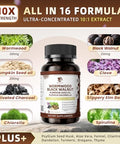 Lukaree Wormwood Black Walnut Cleanse For Human 1200Mg " Ultra Gut Cleanse & Digestive Health W/Pumpkin Seed Oilcloveactivated Charcoal 10X Concentrated Men & Women Probiotic Capsules Vegan60 Ct