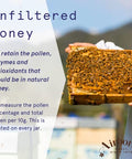 Airborne Manuka Honey (85+ Manuka Pollen) Raw and Unfiltered Premium New Zealand 100% Pure, Daily Wellness Support 17.6 oz.