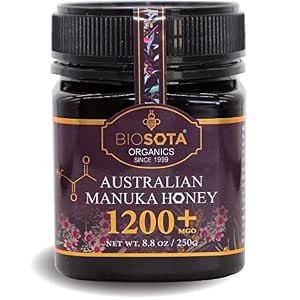 FREZZOR Premium New Zealand Raw Multifloral Manuka Honey with UAF1000+ Super Antioxidant, 230% More Bioactive, Best Support for Everyday Wellness, Antioxidant Superfood, 1 Jar (8.8oz/250g)