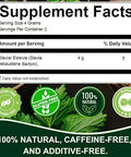 Hanan Stevia (Estevia) Loose Leaf Herbs 9 g Natural Dried Stevia Leaves Rebaudiana Plant Leaves from Peru Tea Sweetener
