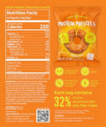 Crisp Power Protein Pretzel Snack Bundle " Sesame Cheddar & Everything (6 Packs Each) " Up To 28G Protein Per Pack Low Carb Vegan Plantbased Keto Baked Savory Pretzel Bites