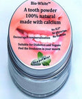 Bio-White Peppermint Tooth Powder 100% Natural Made with Calcium