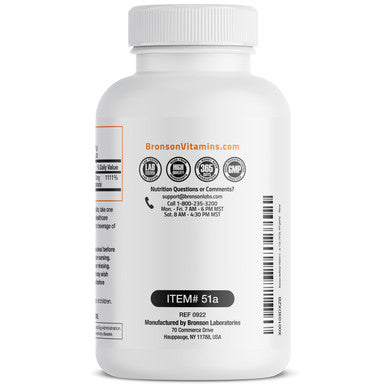 Bronson Buffered Vitamin C Ascorbic Acid Crystals - 1,000 mg 1 lb (454g)