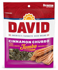 DAVID Jumbo Sunflower Seeds, Cinnamon Churro Flavor, 5.25 oz. (12-pk)