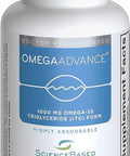ScienceBased Health Omegaadvance Omega-3 Fish Oil Supplement - Pure - No Metals Or Contaminants - 1000 Mg. Epa & Dha - Triglyceride Form - Lutein & Zeaxanthin - 60 Softgels