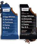 RXBAR Protein Bar, Variety Pack, 2 Flavors (24 Bars)