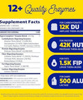 Enzymedica Digest Fullrange Everyday Digestive Enzymes Fastacting Gas & Bloating Relief 240 Count