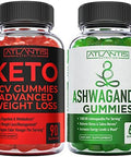 Keto Acv Gummies Advanced Weight Loss 90 Gummies + Ashwagandha 60 Gummies