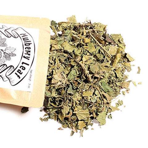 EidolonGreen [China Medicinal Herb] Mulberry Loose Leaves (Mulberry Leaf/Sangye/Ã¦Â¡â€˜Ã¥ÂÂ¶/Ã«Â½â€¢Ã¬Å¾Å½/Folium Mori) Dried Loose Leaves 3 Oz (88 g)