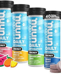 Nuun Energy Drink Tablets Daily Hydration Electrolyte Tablets Bundle (10 Count X 4 Packs And 40 Servings X 4 Packs)