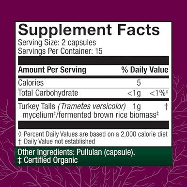Host Defense Bundle With Lion'S Mane Capsules 120 Count & Turkey Tail Capsules 30 Count Support Brain Health Memory & Focus Support Digestive & Immune Health