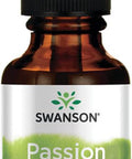 Swanson Passion Flower Liquid Extract (Alcohol and Sugar-) 1 fl Ounce (29.6 ml) Liquid
