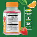 Lifeable Vitamin D3 + Vitamin K2 Kids + Magnesium Kids Gummies Bundle Great Tasting Vitamin Supplement Gluten Gmo Chewable Gummy