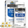 Garden Of Life Dr. Formulated Multi+ Stress and Mood Capsule With Ashwagandha B Vitamins and Probiotics Daily Multivitamin For Occasional Stress Relief Immune Support GlutenFree 60 Capsules