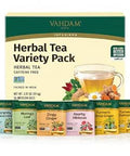 LeafLea Turmeric Ginger Cinnamon Tea Bags, 40 Ct Caffeine-Free Herbal Tea | Individually Foil-Wrapped for Freshness, 100% Natural Blend, No Sugar, Vegan, Non-GMO, Warming Golden Cup for Wellness