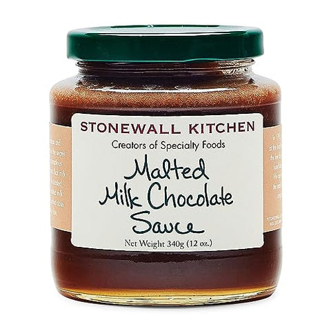 Stonewall Kitchen Malted Milk Chocolate Sauce, 12 oz