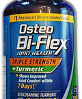 Osteo Biflex Triple Strength + Turmeric 200 Tablets With Glucosamine Hci And Turmeric Curcumin Joint Supplement For Men And Women
