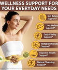 Echoes Of The Spring Wormwood Black Walnut Clove Cleanse For Humans 18-In-1 Herbal Gut Health & Digestive Support Formula 6600Mg Per Serving 240 Softgels 80 Day Supply With Pumpkin Seed Garlic & Oregano