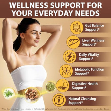 Echoes Of The Spring Wormwood Black Walnut Clove Cleanse For Humans 18-In-1 Herbal Gut Health & Digestive Support Formula 6600Mg Per Serving 240 Softgels 80 Day Supply With Pumpkin Seed Garlic & Oregano