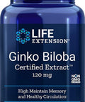 Life Extension Ginkgo Biloba 120mg 365 Capsules