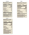 NuNaturals Pourable Maple Caramel Chocolate Stevia Syrup SugarFree Syrup 6.6oz 3 Pack (MultiPack)