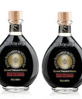Due Vittorie Oro Gold, Barrel Aged Balsamic Vinegar of Modena IGP, All-Natural, Extra Dense Premium Vinegar Aceto Balsamico di Modena IGP Italy - 8.45fl oz / 250ml - Pack of 2