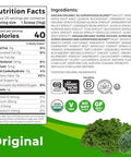 Orgain Organic Greens Powder + 50 Superfoods Original 1 Billion Probiotics For Gut Health Antioxidants Vegan Plant Based Gluten Non Gmo Dairy Juice & Smoothie Mix 0.62Lb