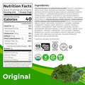 Orgain Organic Greens Powder + 50 Superfoods Original 1 Billion Probiotics For Gut Health Antioxidants Vegan Plant Based Gluten Non Gmo Dairy Juice & Smoothie Mix 0.62Lb