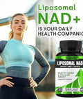 Liposomal Nad+ Supplement 500 Mg, With Tmg 250 Mg, Boost Nad+ High Absorption For Cellular Energy And Age Resist-120 Capsules